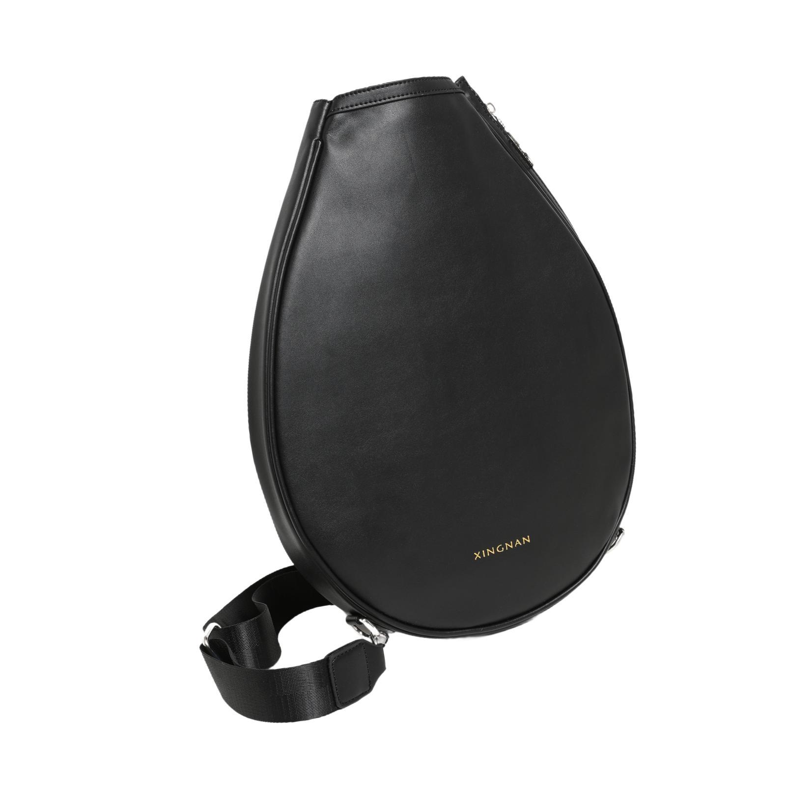 Badminton Equipment - PU Leather Tennis Racket Bag Spacious