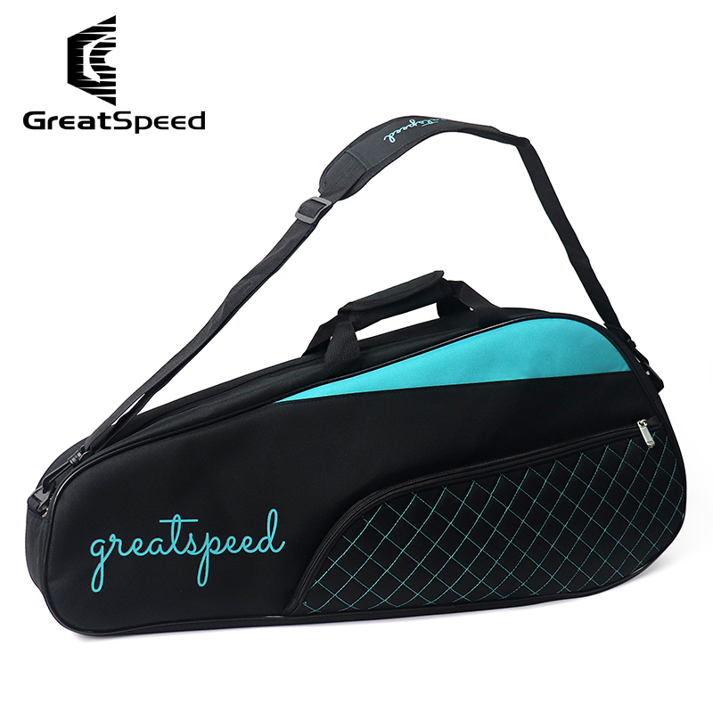 Badminton Equipment - GREATSPEED 3-Pack Tennis Racket Bag Shoulder
