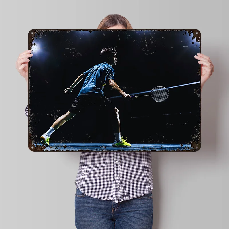 Badminton Europe - Badminton Player in Action 3D Texture