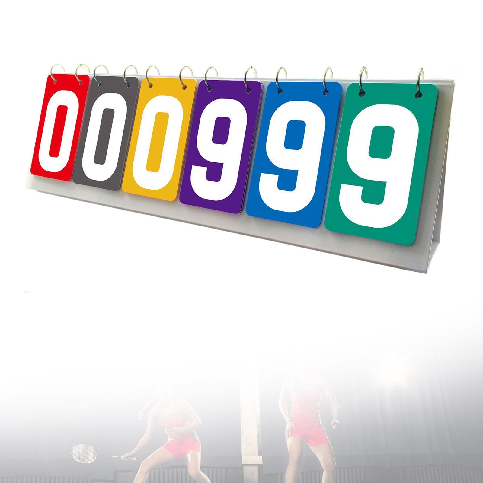Scoreboard Score Flip Cards Sc - огляд і ціна Badminton Scoreboard